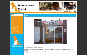 Website Dierenkliniek Wertz