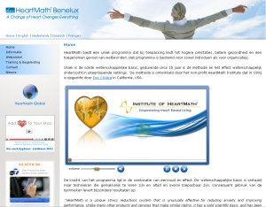 website Heartmath BeNeLux
